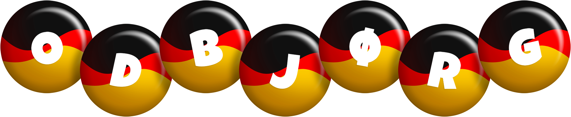 Odbjørg german logo