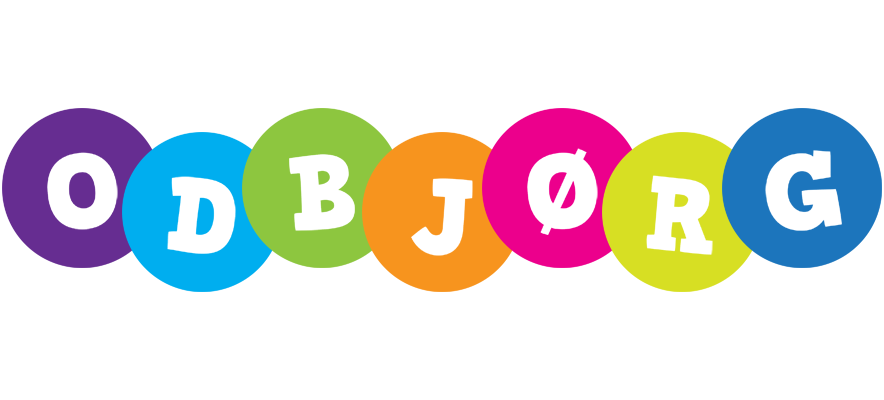 Odbjørg happy logo
