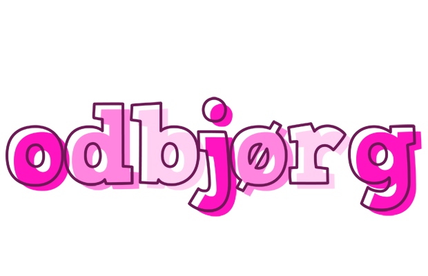 Odbjørg hello logo