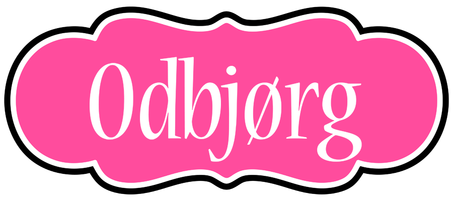 Odbjørg invitation logo