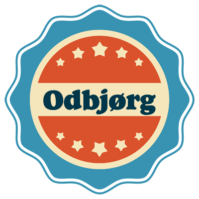 Odbjørg labels logo