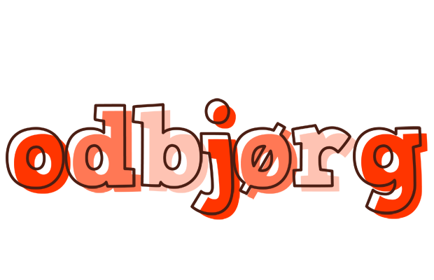 Odbjørg paint logo