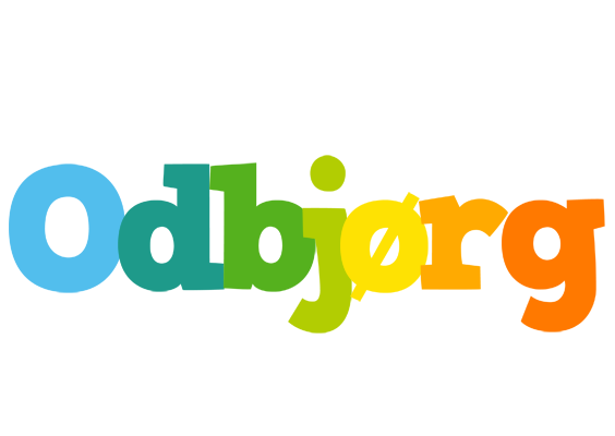 Odbjørg rainbows logo