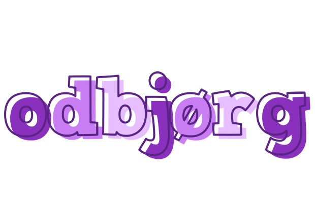 Odbjørg sensual logo
