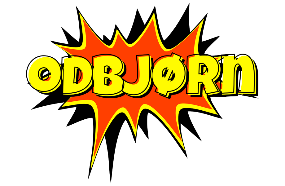 Odbjørn bazinga logo