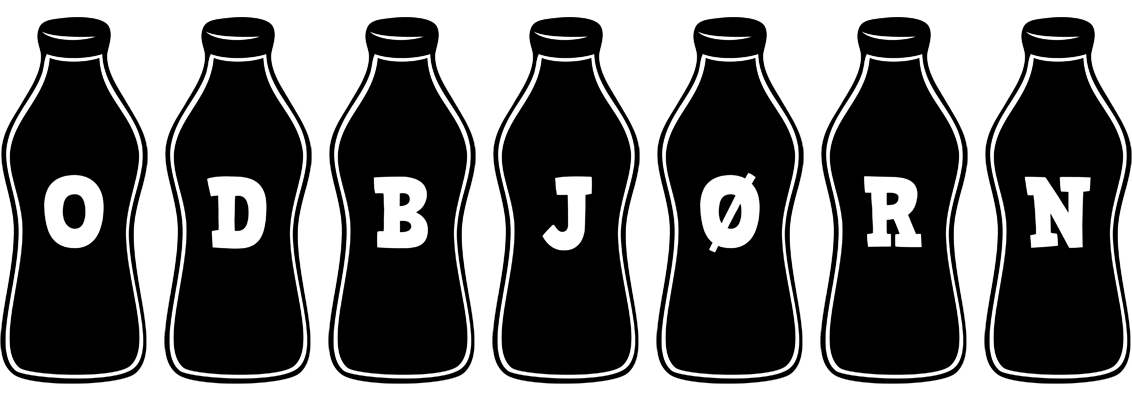 Odbjørn bottle logo