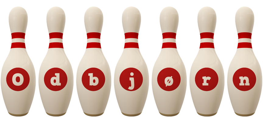 Odbjørn bowling-pin logo