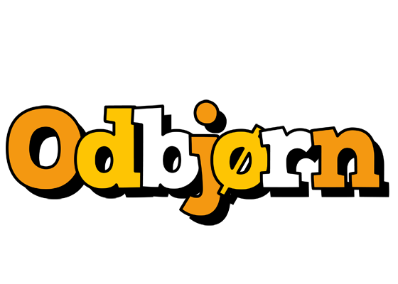 Odbjørn cartoon logo