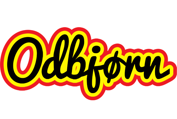 Odbjørn flaming logo