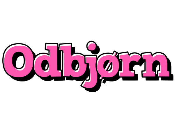 Odbjørn girlish logo