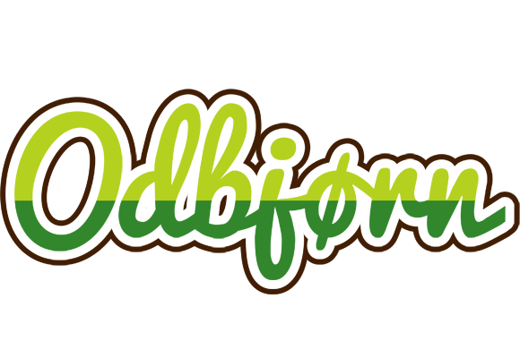 Odbjørn golfing logo