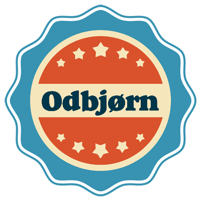 Odbjørn labels logo
