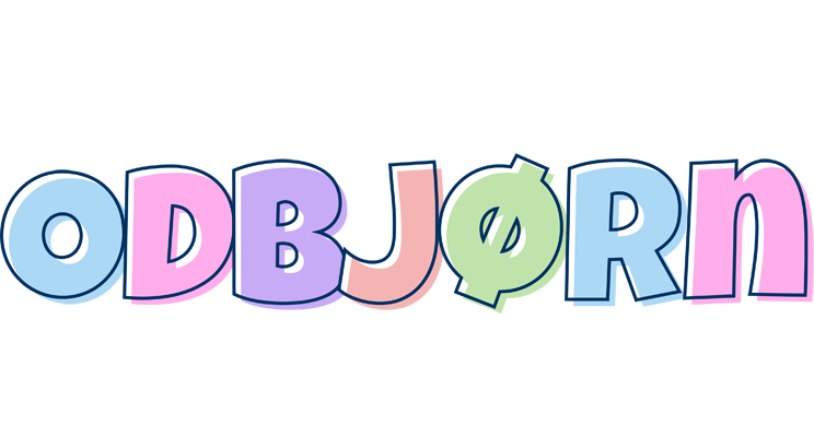 Odbjørn pastel logo