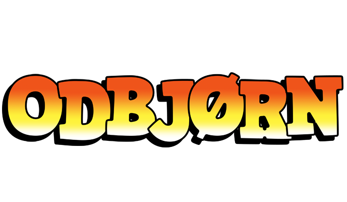 Odbjørn sunset logo