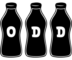 Odd bottle logo