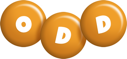 Odd candy-orange logo