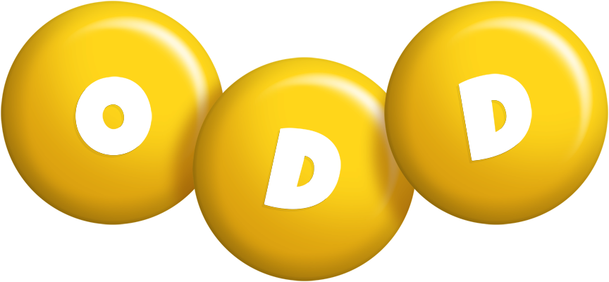 Odd candy-yellow logo