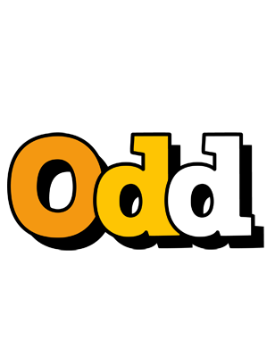 Odd cartoon logo