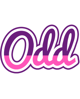 Odd cheerful logo