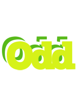 Odd citrus logo