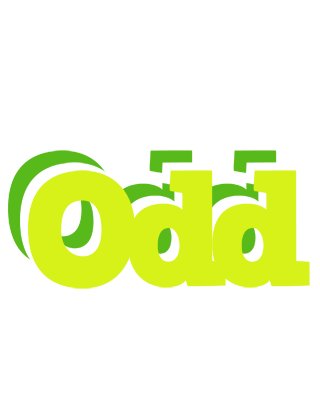 Odd citrus logo