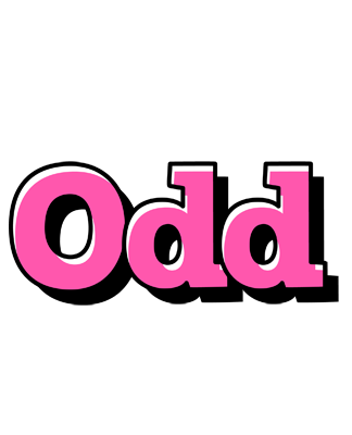 Odd girlish logo