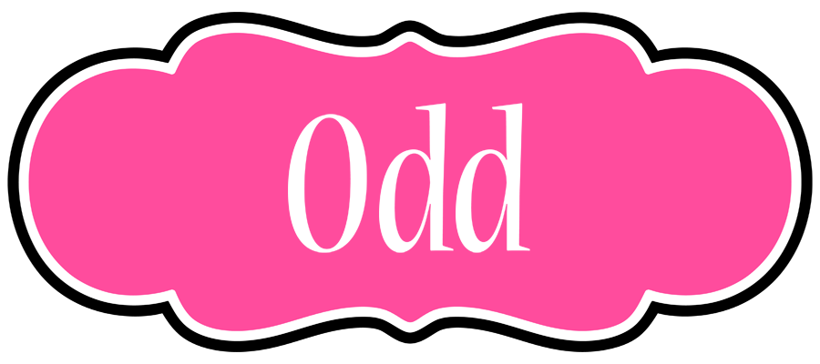 Odd invitation logo