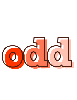 Odd paint logo