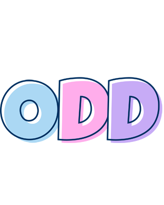 Odd pastel logo