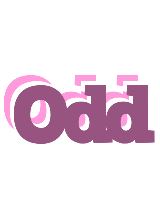 Odd relaxing logo