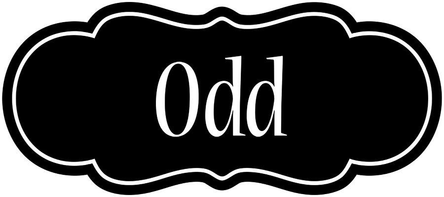 Odd welcome logo