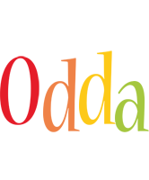 Odda birthday logo