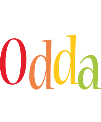 Odda birthday logo
