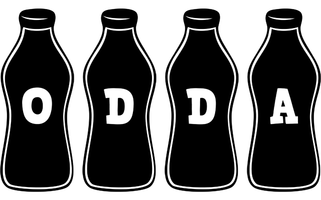 Odda bottle logo