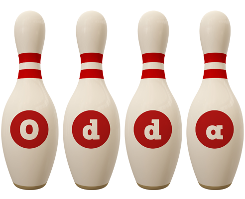 Odda bowling-pin logo