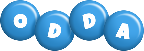 Odda candy-blue logo