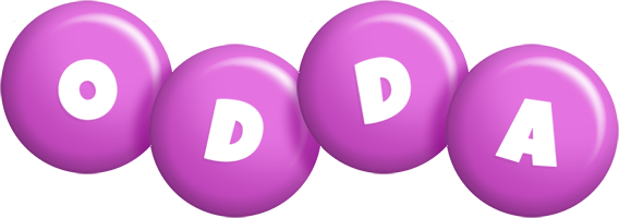 Odda candy-purple logo