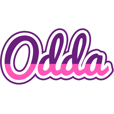 Odda cheerful logo