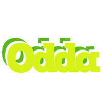 Odda citrus logo