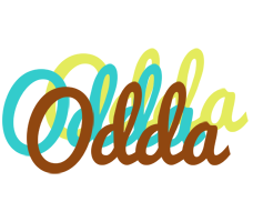 Odda cupcake logo