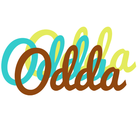 Odda cupcake logo