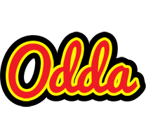 Odda fireman logo