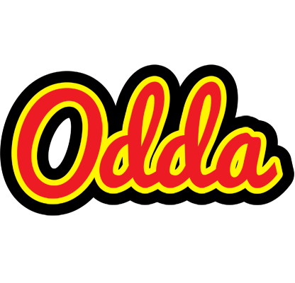 Odda fireman logo