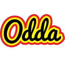 Odda flaming logo