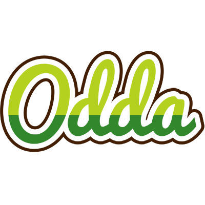 Odda golfing logo