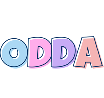 Odda pastel logo