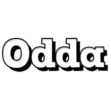 Odda snowing logo