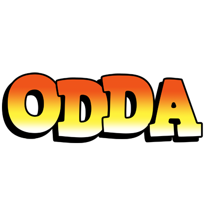 Odda sunset logo