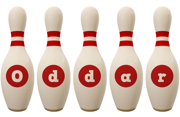 Oddar bowling-pin logo