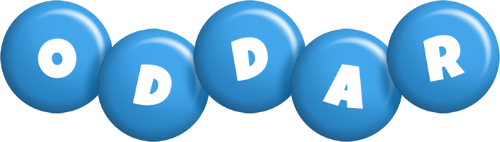 Oddar candy-blue logo